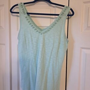 Lilly Pulitzer Light Blue Sleeveless Top
